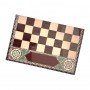 Alhambra Medium Gloss Lacquered Granada Inlay Folding Chess Set