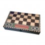 Alhambra Big Model Alhambra Grande Glossy Lacquered Inlay Folding Chess Set