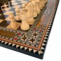 Complete Set 40 cm Inlaid Chess Board Albaicin Model with Pieces