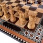 Alhambra Model 50 cm Inlaid Chess Board Kit with Pieces