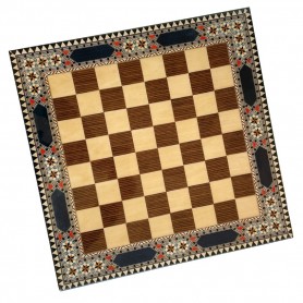 Tablero de ajedrez de Taracea de 40 cm Modelo Generalife