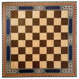 Tablero de ajedrez de Taracea de 50 brillo