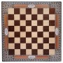 Tablero de ajedrez de Taracea de 50 cm Inscripción Árabe