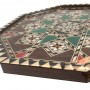 Generalife 8 sided Taracea inlay tray with a diameter of 22 cm