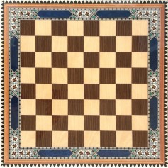 Tablero de ajedrez de Taracea de 50 cm Modelo Alhambra