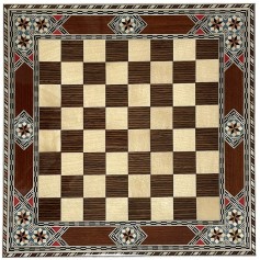 Tablero de ajedrez de Taracea de 30 cm Modelo Alhambra