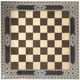 Tablero de ajedrez de Taracea de 40 cm Modelo Alhambra