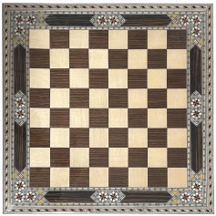 Tablero de ajedrez de Taracea de 40 cm Modelo Alhambra