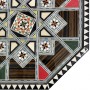 Generalife 8 sided Taracea inlay tray with a diameter of 25 cm