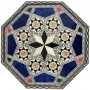 inlay Taracea Granada tray of 20 cm 8 sides