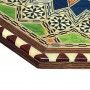 Generalife 8 sided Taracea inlay tray with a diameter of 25 cm