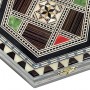 Hexagonal inlay Taracea compact 16 cm