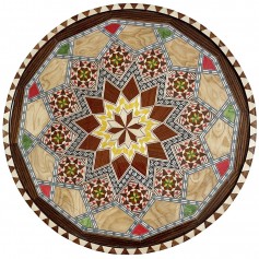 Generalife Inlaid Round Tray 33 cm in diameter