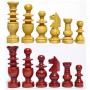 Piezas de Ajedrez Corona Española de Madera para Tablero de 40 cm